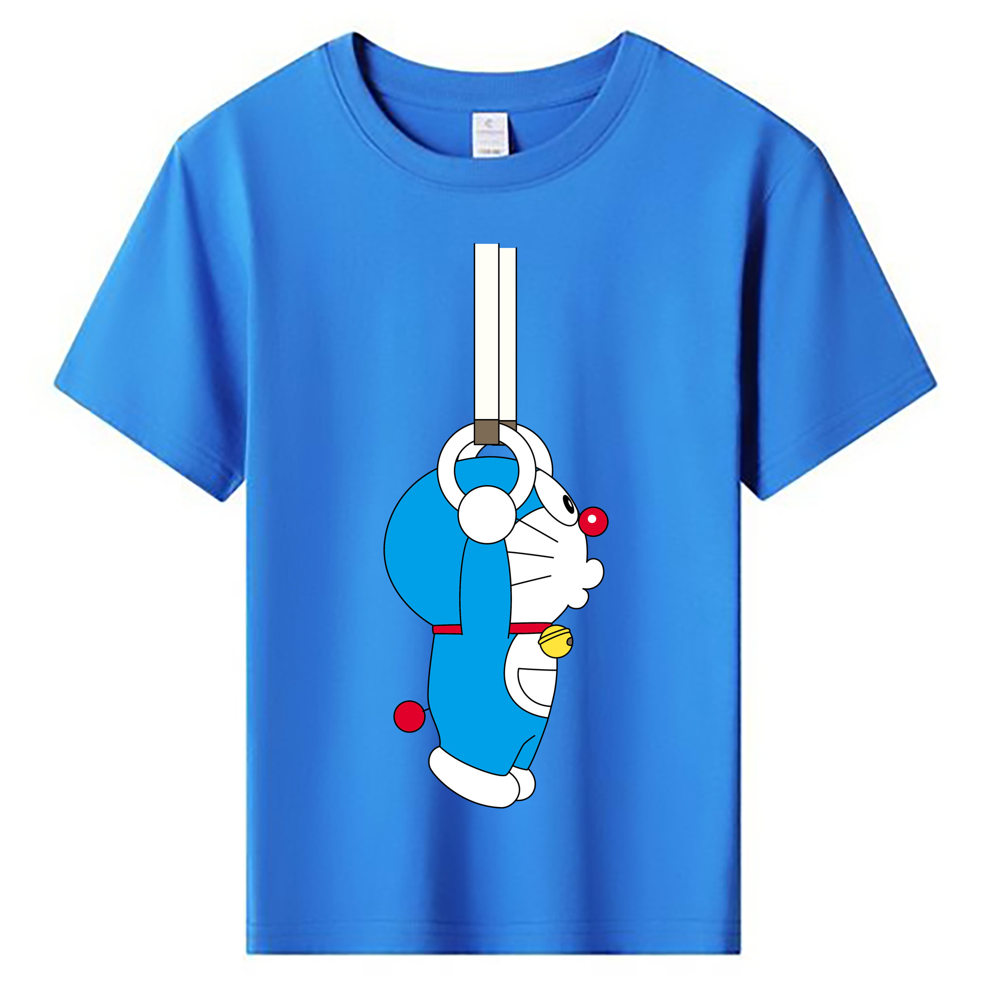 （画像用） ドラえもん Doraemon 綿100％キッズTシャツ（フロントプリント）